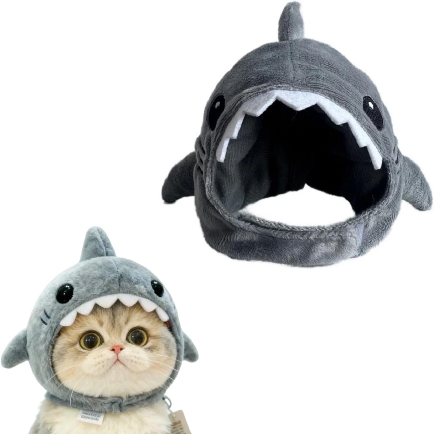 Legendary Dinosaur Shark Plush Pet Hat — WeirdThingsToBuy weird find