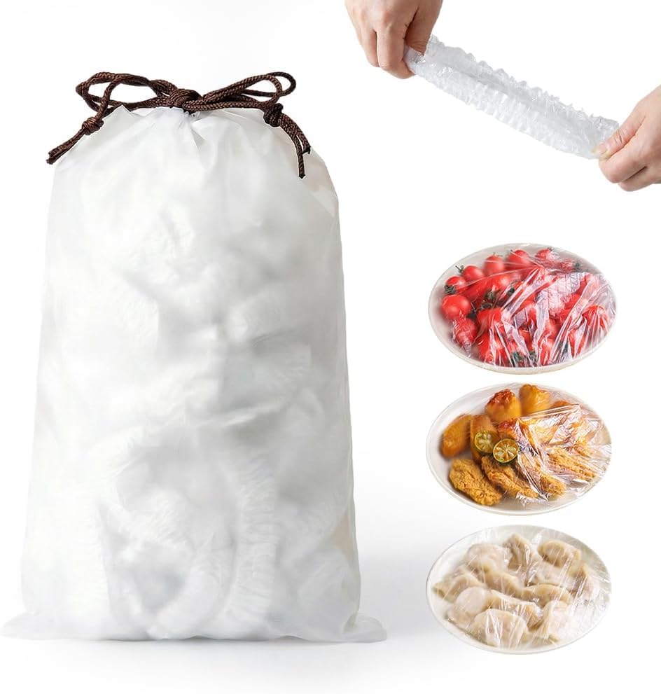 Legendary Disposable Stretch Food Covers Bowls — WeirdThingsToBuy weird find