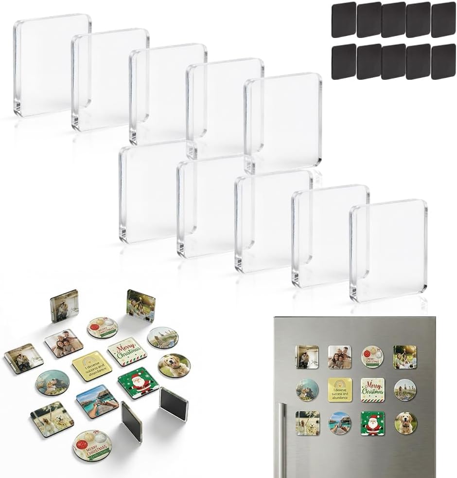 Legendary Diy Clear Acrylic Fridge Magnet — WeirdThingsToBuy weird find