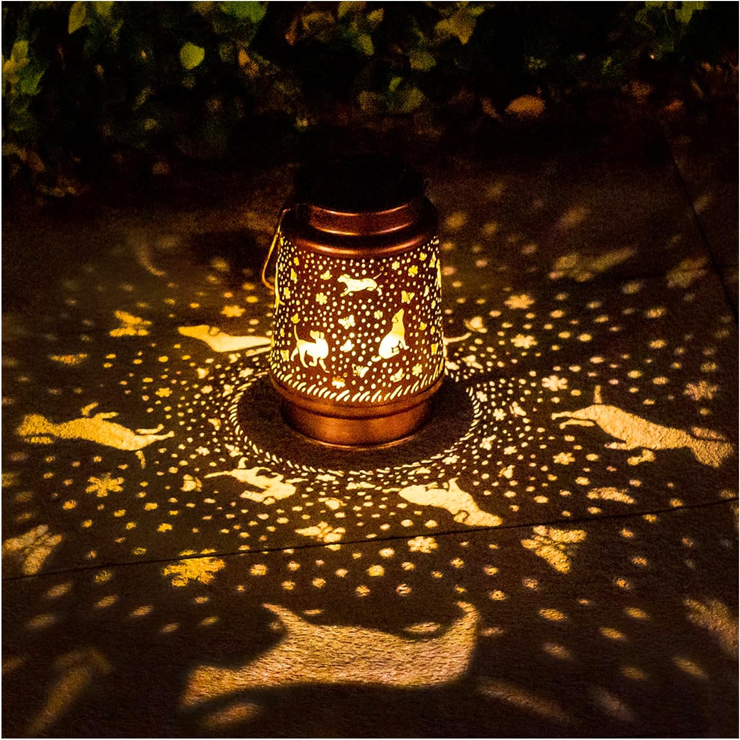 Legendary Dog Solar Lanterns Outdoor Waterproof — WeirdThingsToBuy weird find