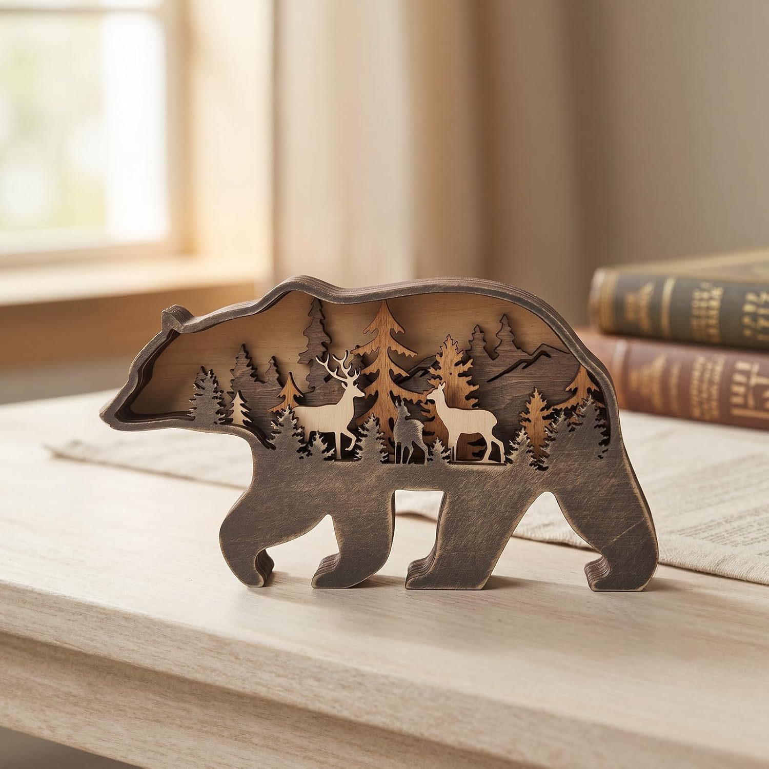 Legendary Drawely 3d Wooden Animals Carving — WeirdThingsToBuy weird find