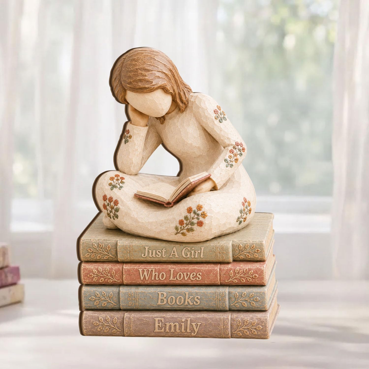 Legendary Embroglow Personalized Just a Girl — WeirdThingsToBuy weird find
