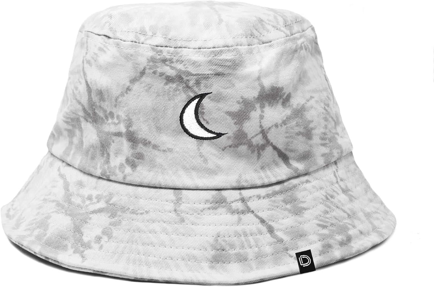 Legendary Embroidered Moon Tie Dye Cotton — WeirdThingsToBuy weird find