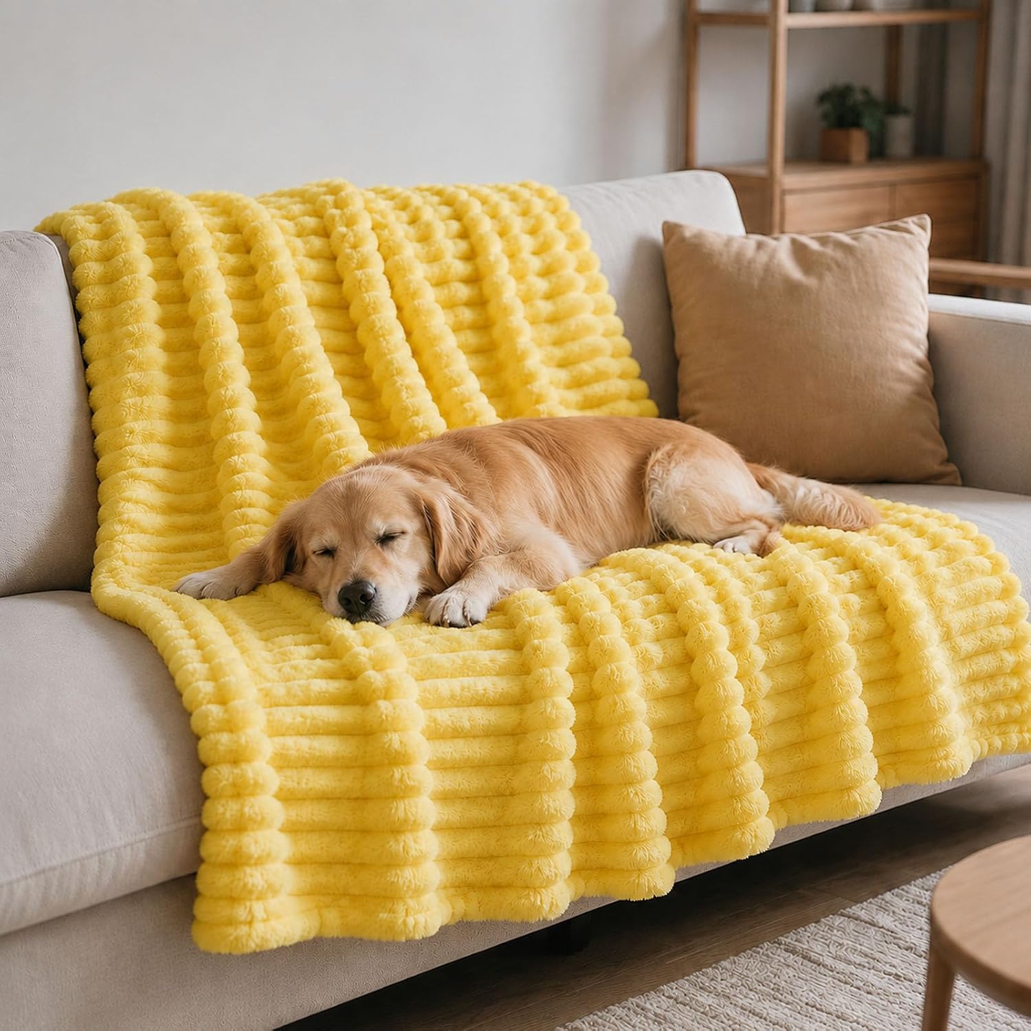 Legendary Emotional Support Blanket Dogs Yellow — WeirdThingsToBuy weird find