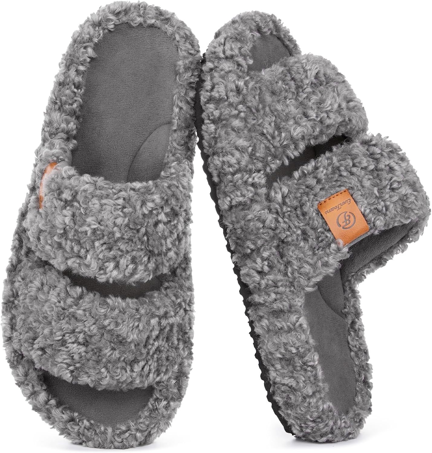 Legendary Everfoams Womens Fuzzy Open — WeirdThingsToBuy weird find