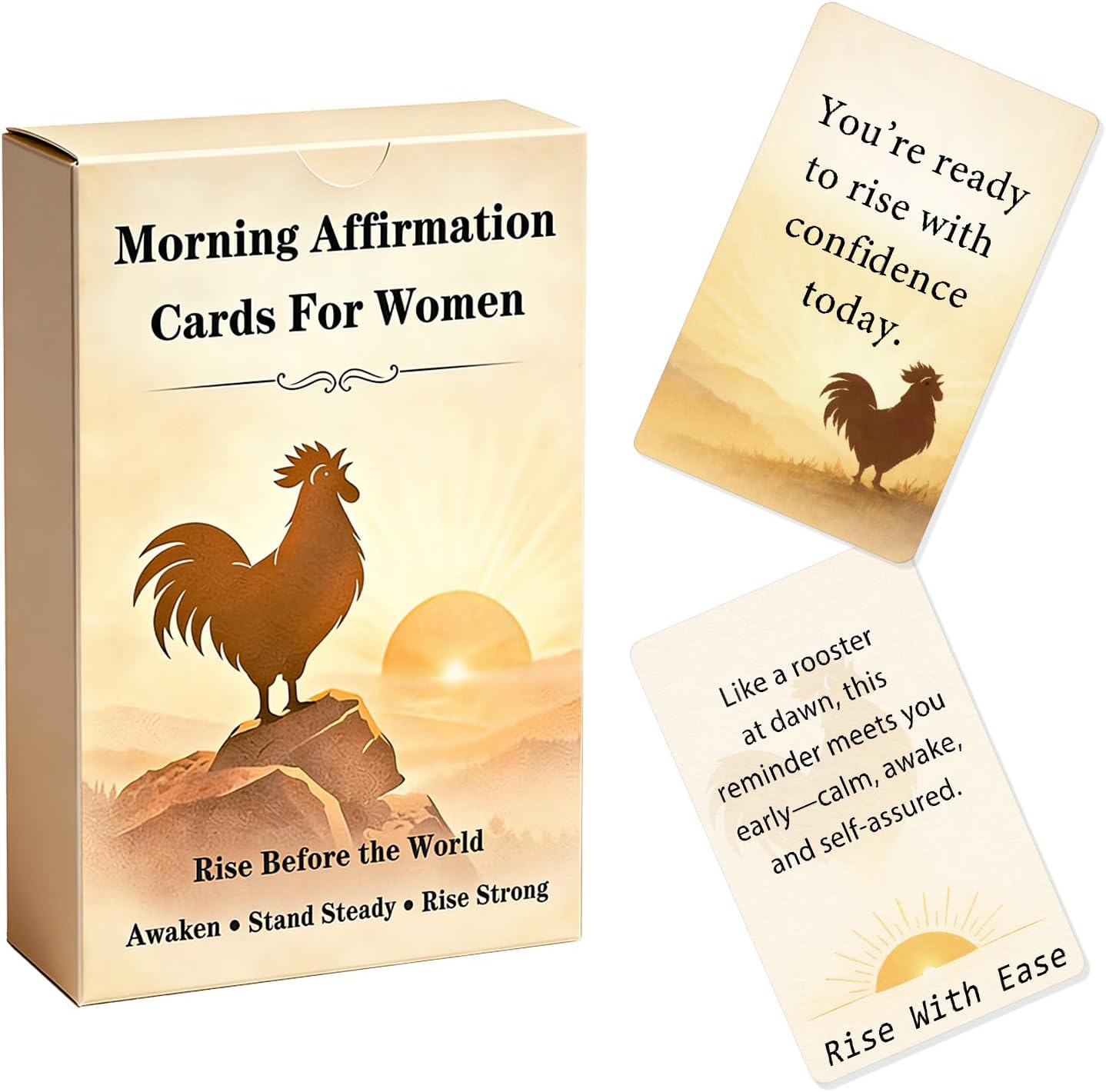 Legendary Feeldeal Morning Affirmation Cards Women — WeirdThingsToBuy weird find