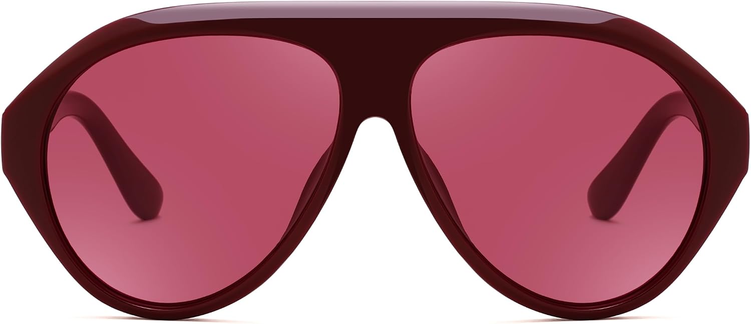 Legendary Feisedy Retro Oversized Aviator Sunglasses — WeirdThingsToBuy weird find