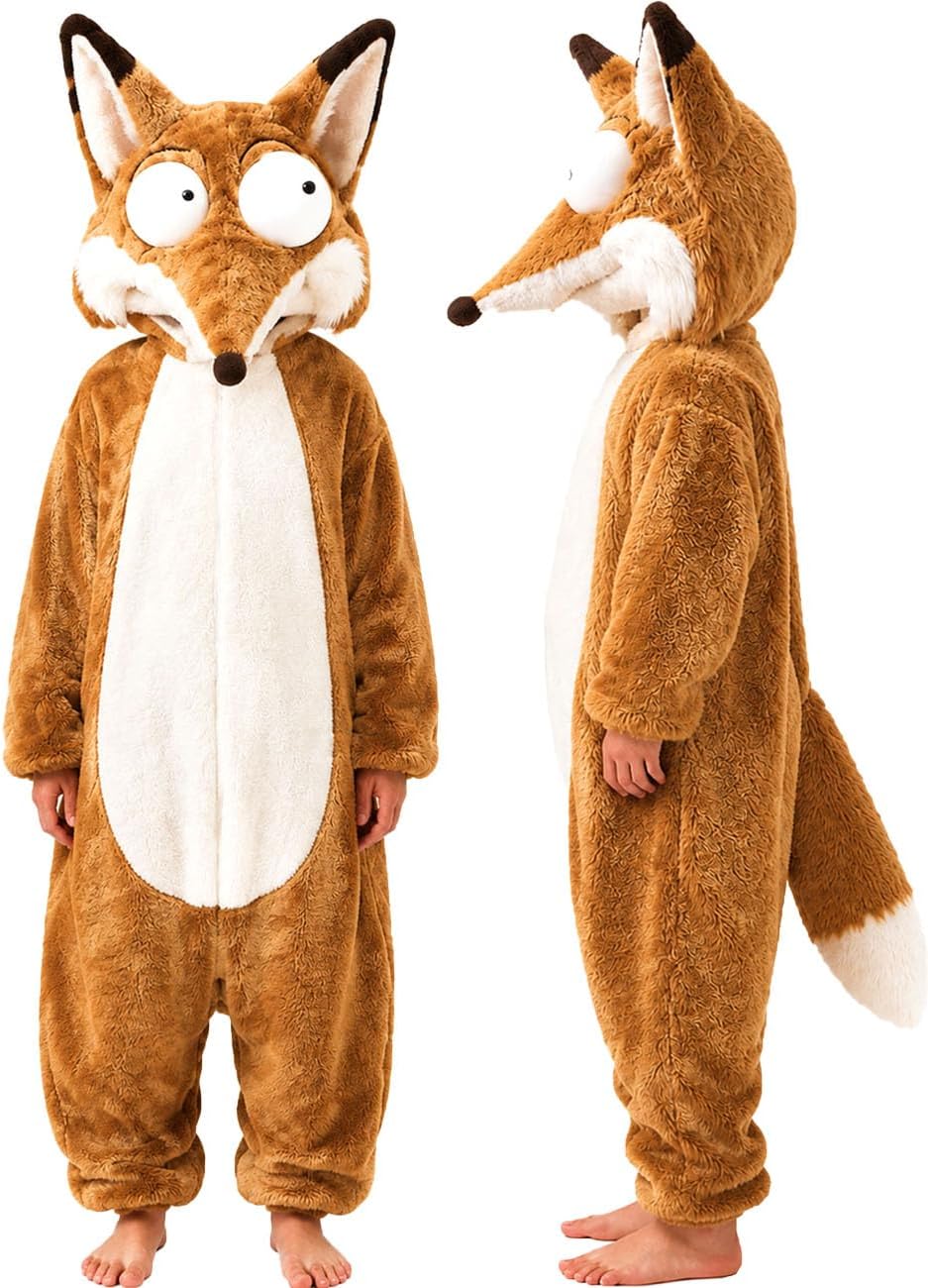 Legendary Fox Costume Adult Fox Onesie — WeirdThingsToBuy weird find