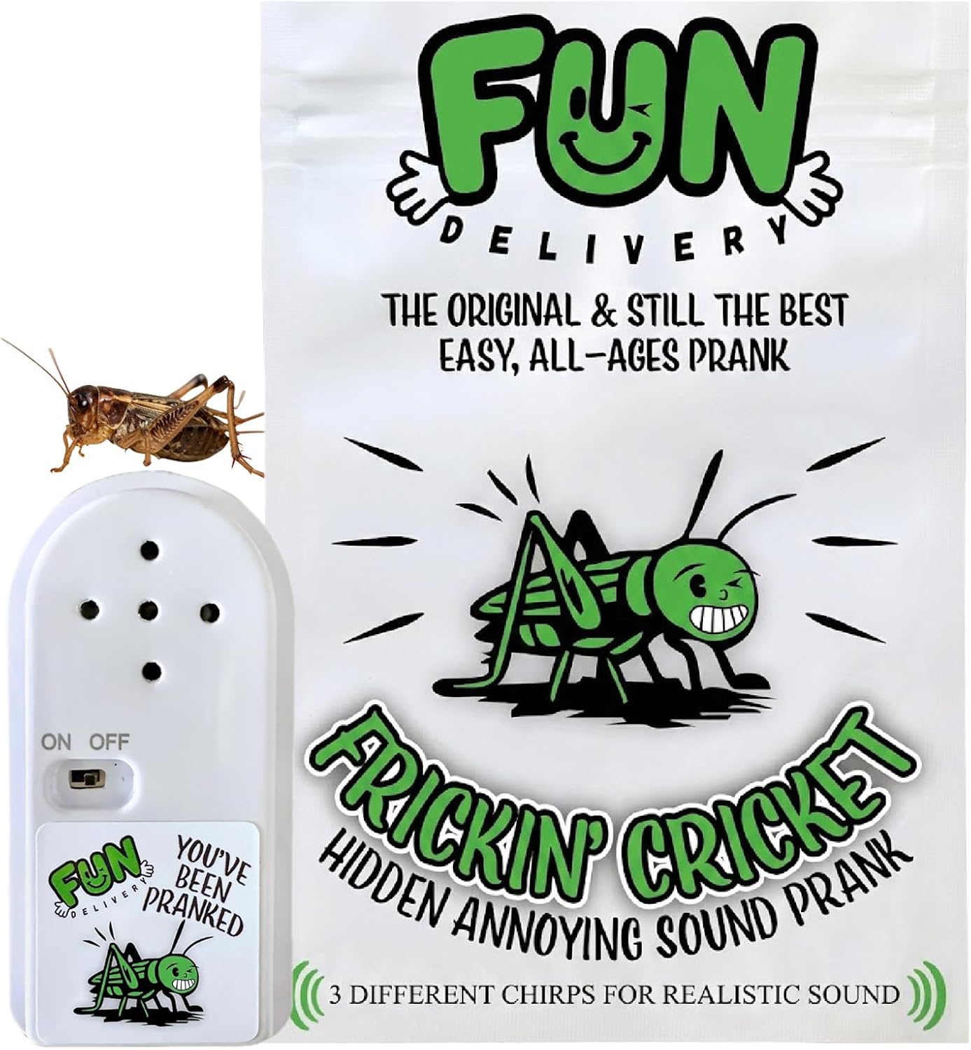 Legendary Frickin' Cricket Hidden Noise Maker — WeirdThingsToBuy weird find
