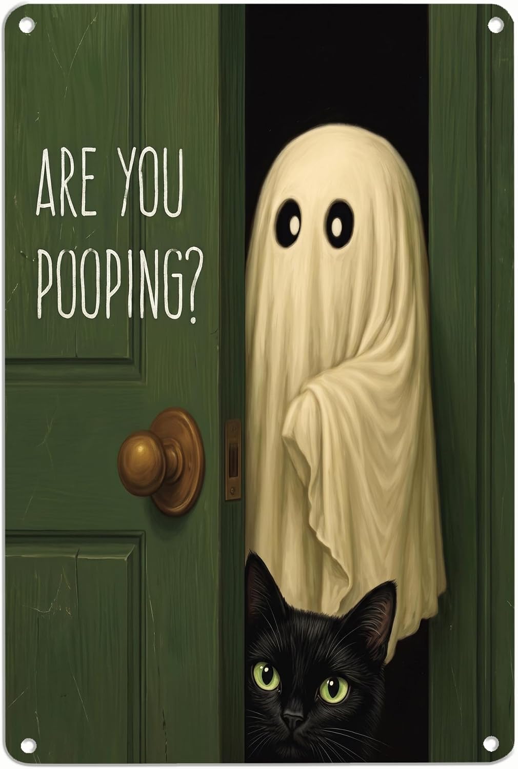 Legendary Funny Halloween Bathroom Wall Decor — WeirdThingsToBuy weird find