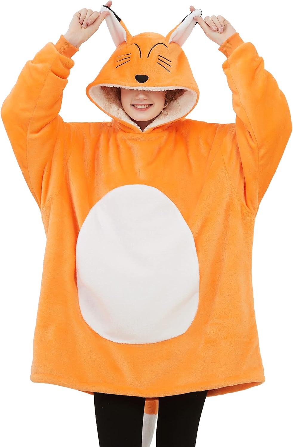 Legendary Funny Smiley Fox Cosplay Animal — WeirdThingsToBuy weird find