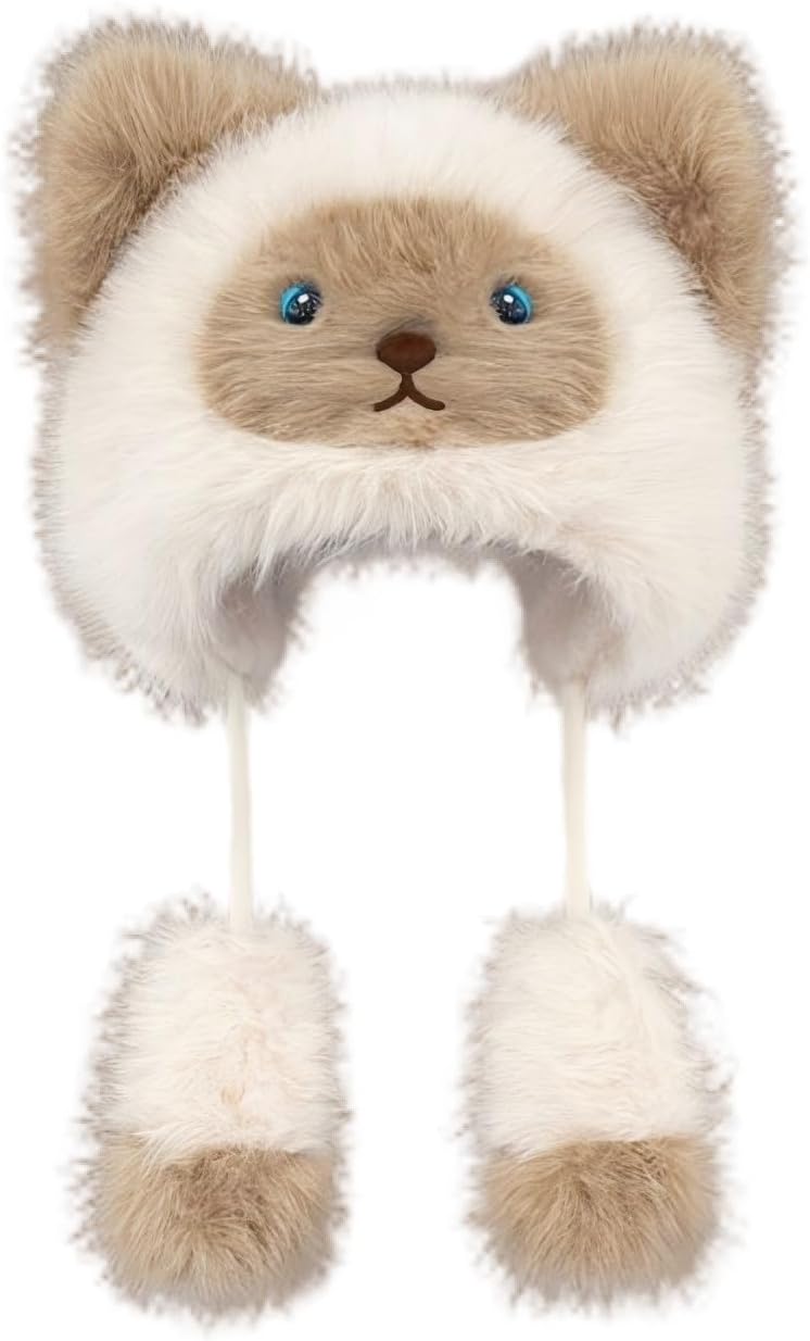 Legendary Furry Cat Hat Cute Animal — WeirdThingsToBuy weird find