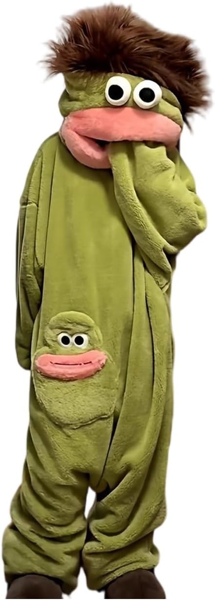 Legendary Fuzzy Pajamas Big Mouth Monster — WeirdThingsToBuy weird find