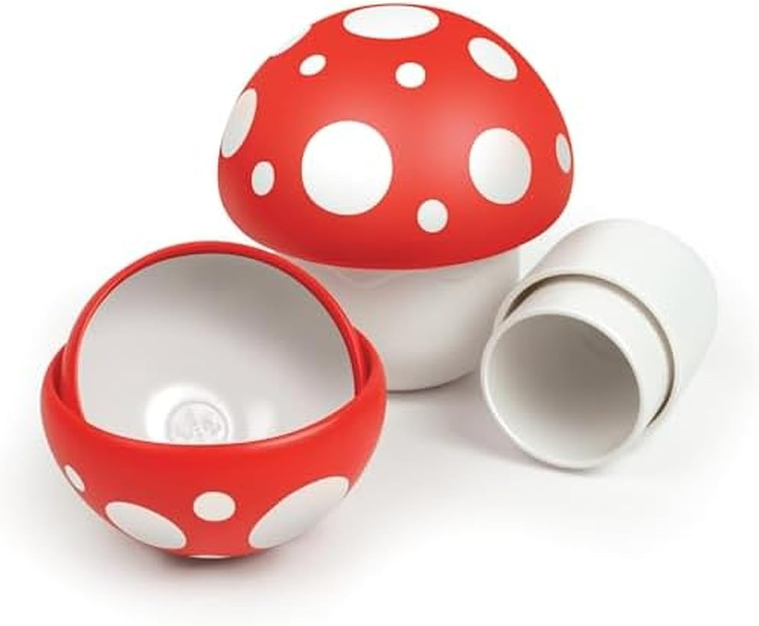 Legendary Genuine Fred Mushroom Cups Nesting — WeirdThingsToBuy weird find