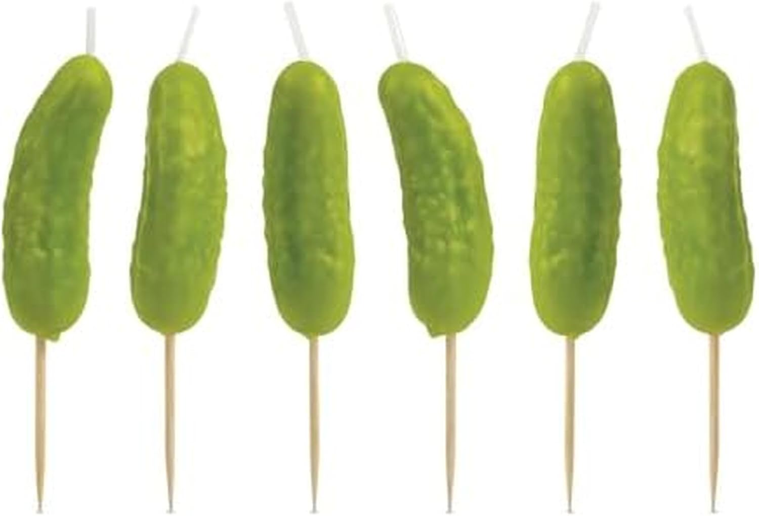 Legendary Genuine Fred Pickle Party Candles — WeirdThingsToBuy weird find