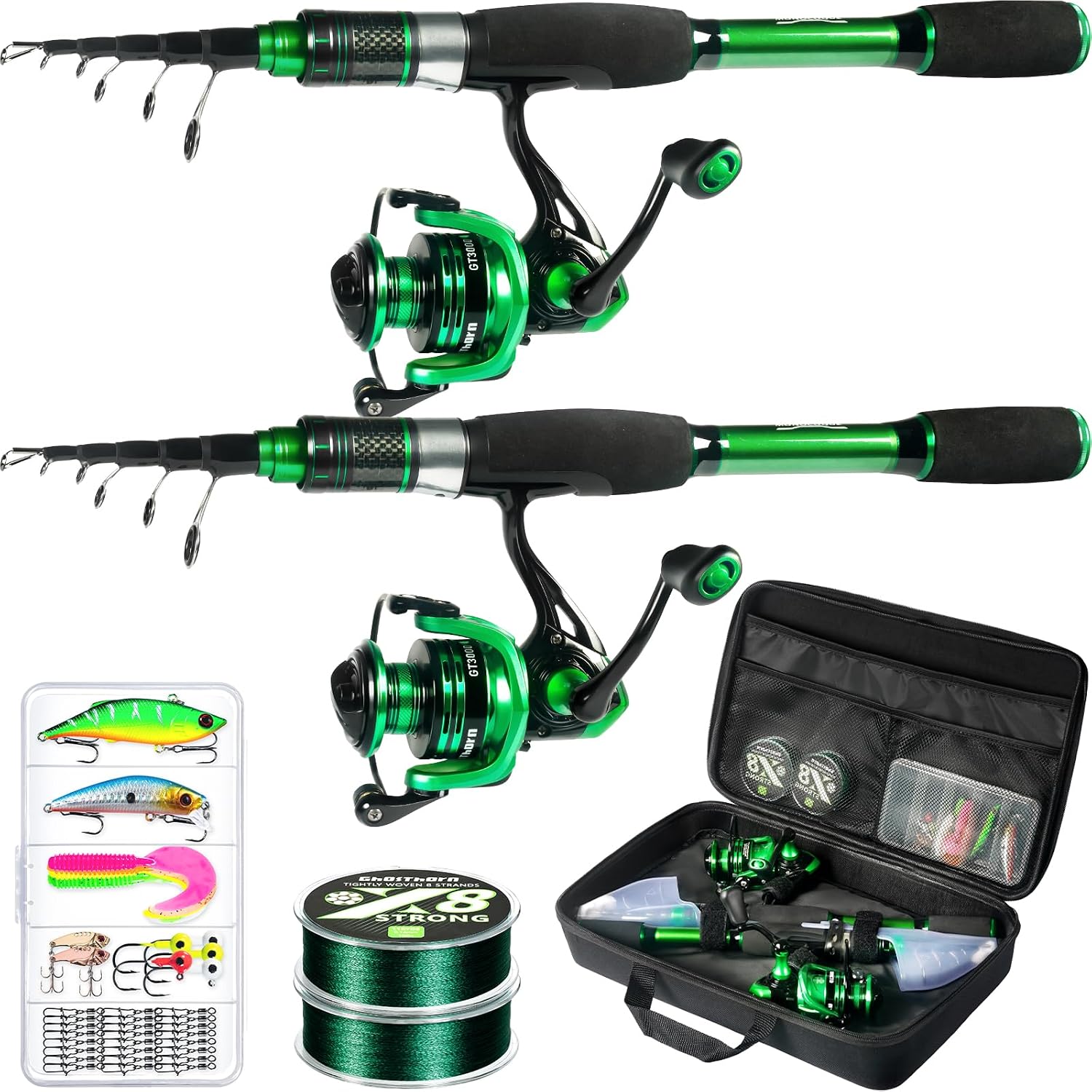 Legendary Ghosthorn Telescopic Fishing Rod & — WeirdThingsToBuy weird find