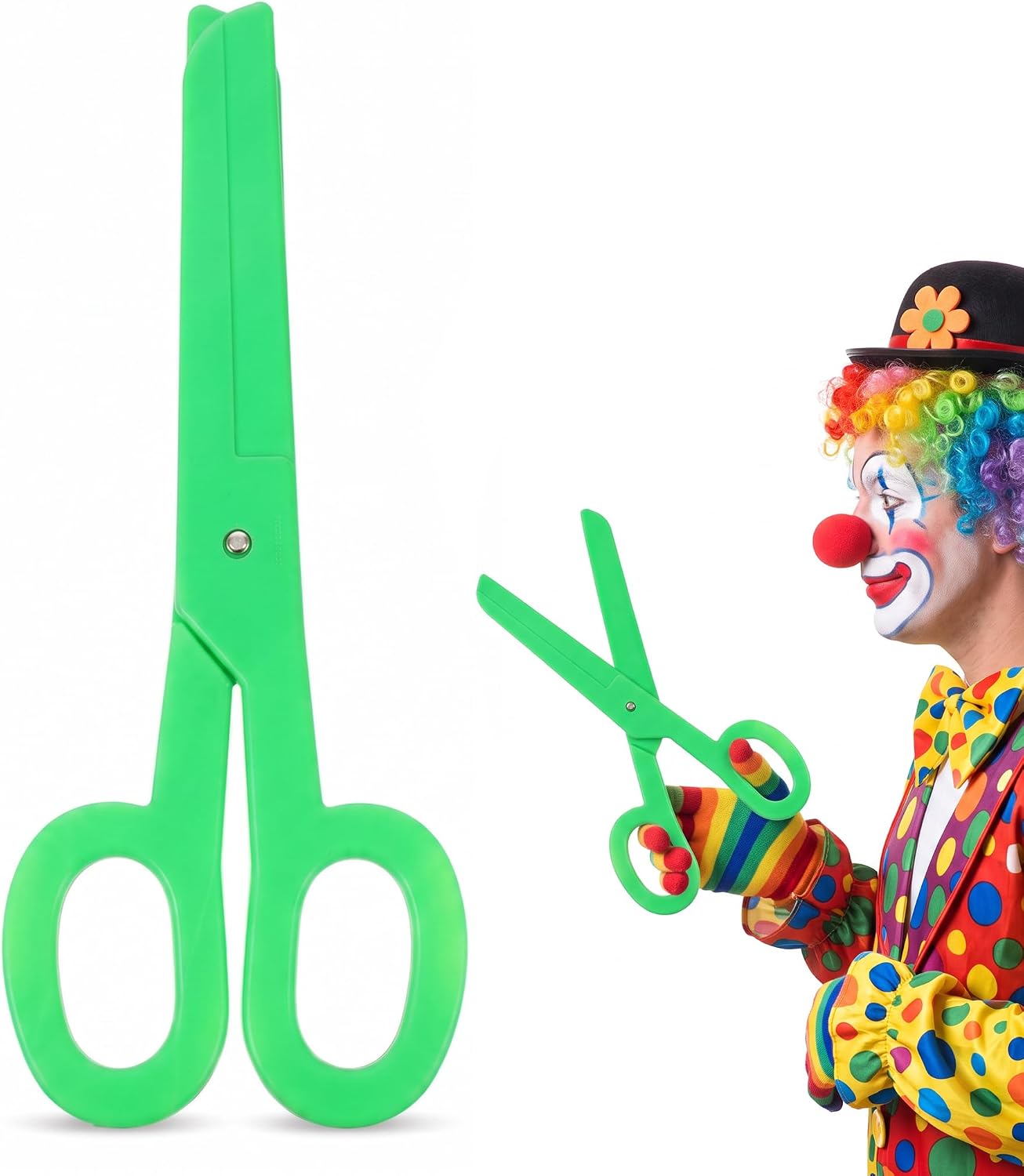 Legendary Giant Clown Scissors Prop 14 — WeirdThingsToBuy weird find