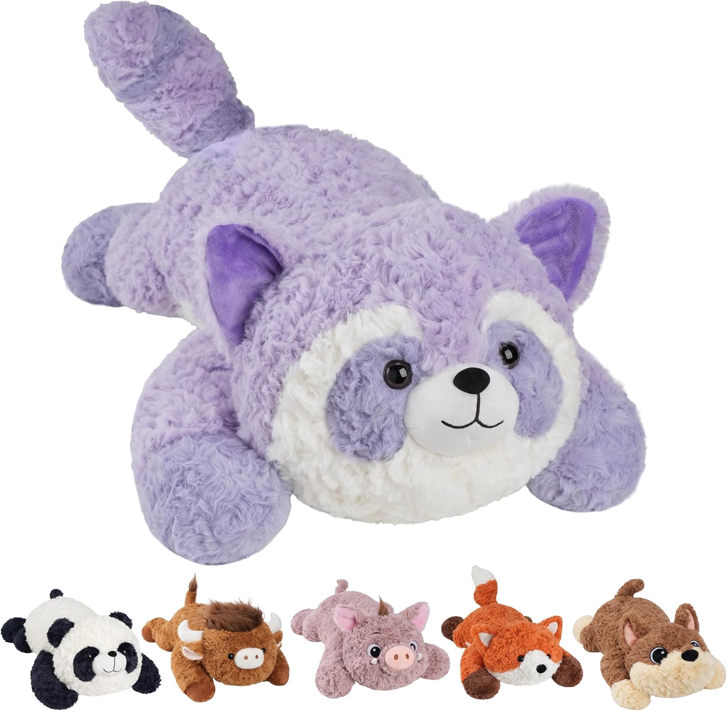 Legendary Gilfwm Weighted Stuffed Animals Raccoon — WeirdThingsToBuy weird find