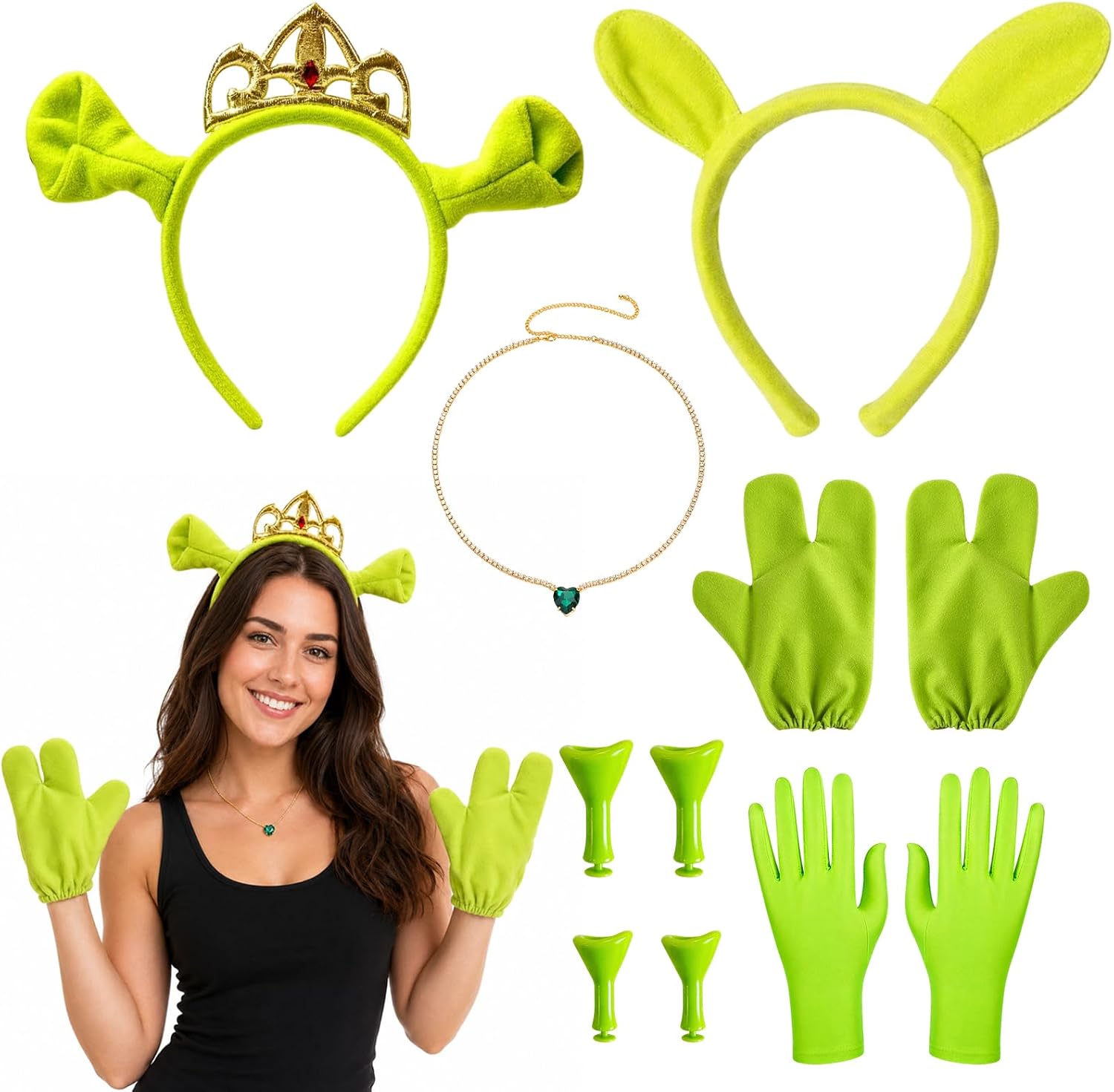 Legendary Green Costume Accessories Set 7 — WeirdThingsToBuy weird find