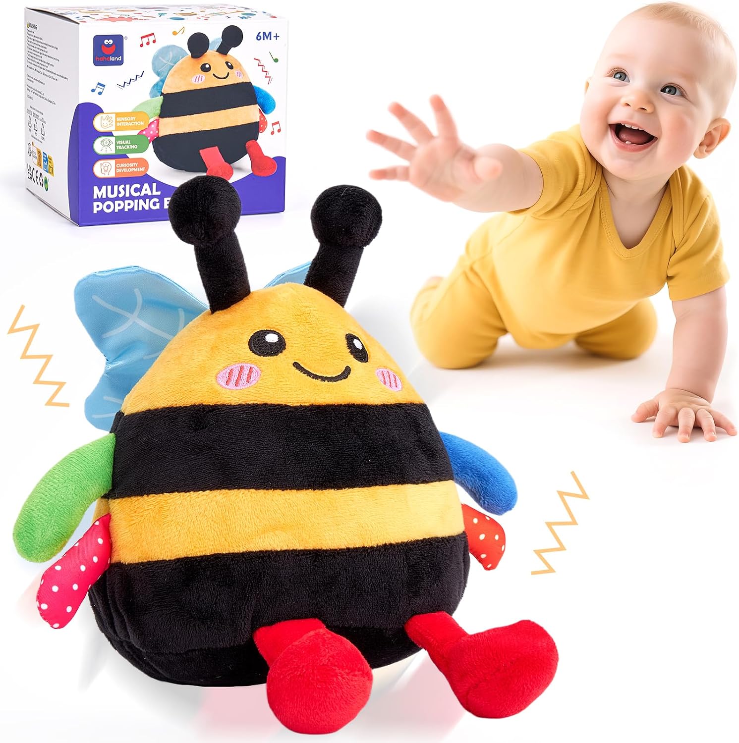 Legendary Hahaland Musical Tummy Time Bouncing — WeirdThingsToBuy weird find
