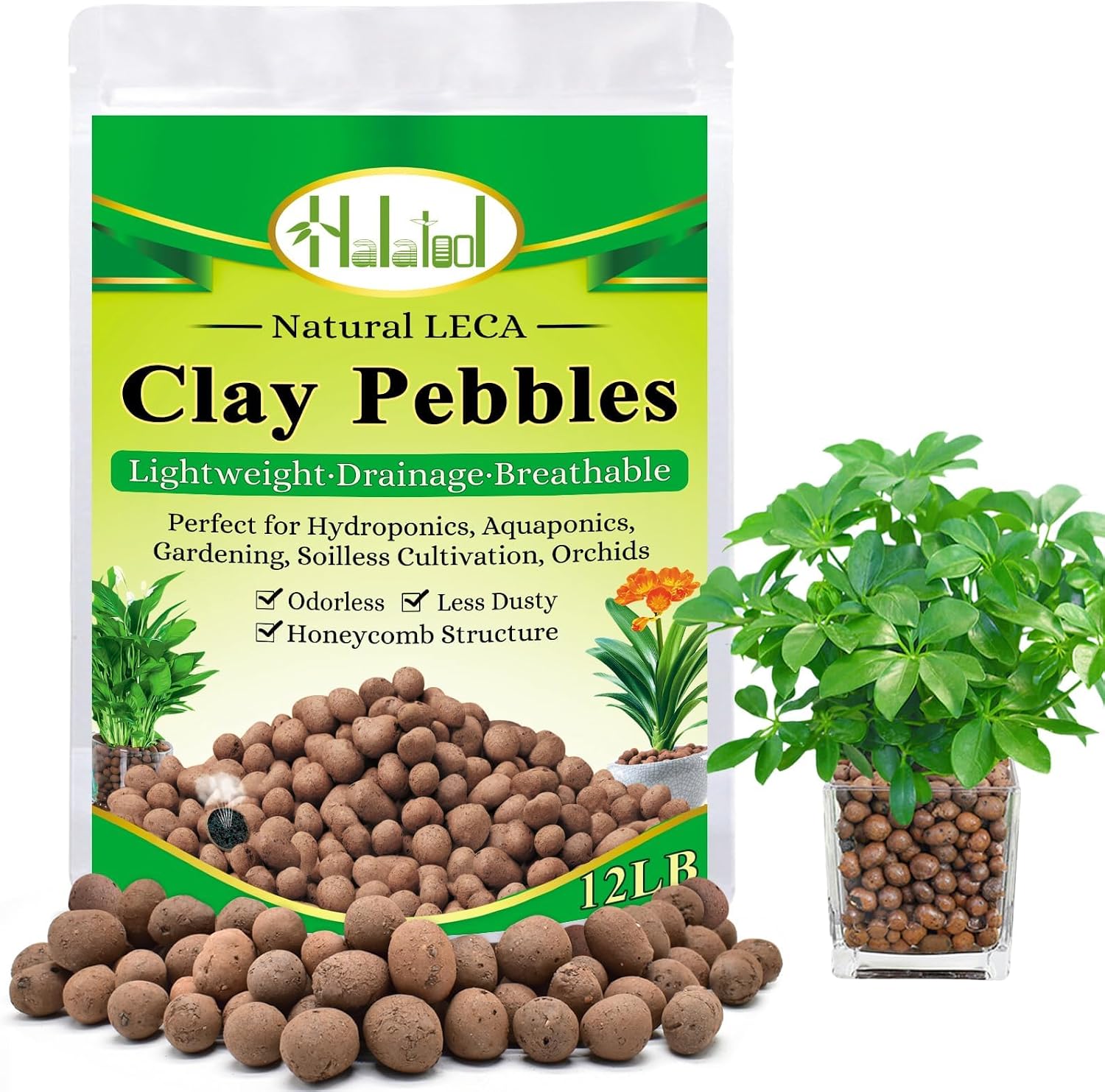 Legendary Halatool 12lb Leca Clay Pebbles — WeirdThingsToBuy weird find