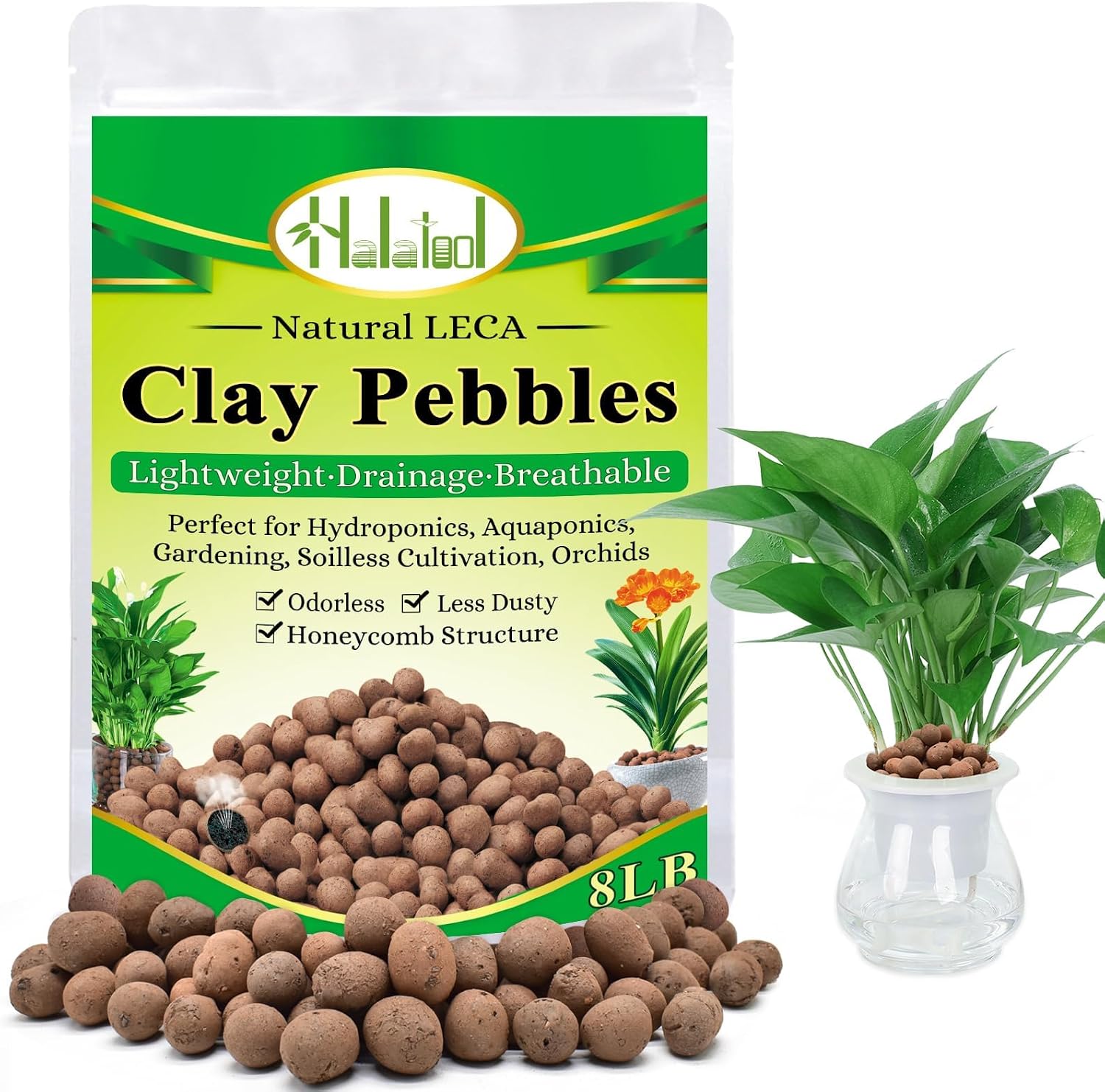 Legendary Halatool 8lb Leca Plants 4 — WeirdThingsToBuy weird find