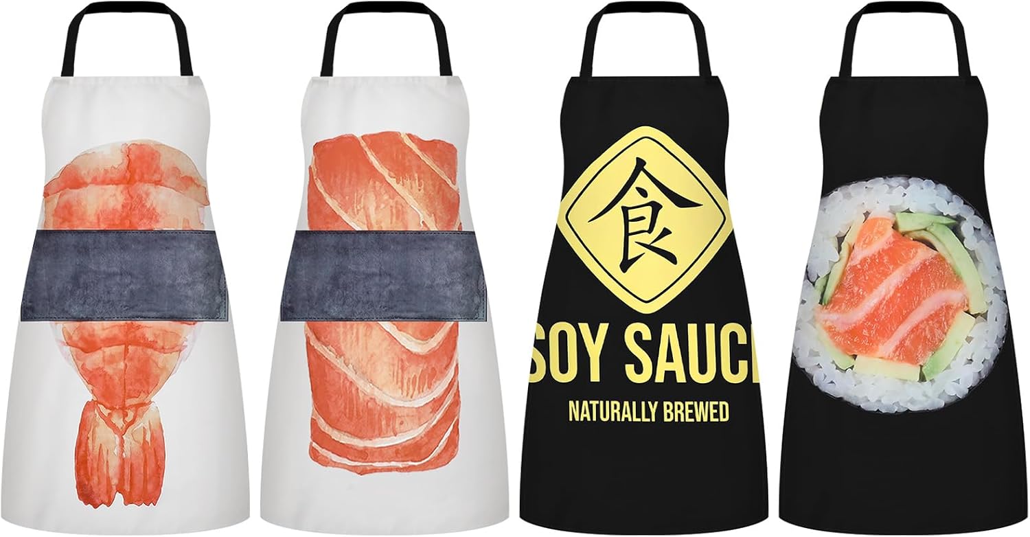 Legendary Halloween Group Sushi Aprons Costume — WeirdThingsToBuy weird find