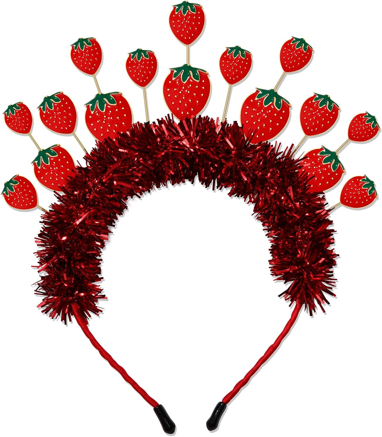 Legendary Halloween Headband Women Tinsel Pumpkin — WeirdThingsToBuy weird find
