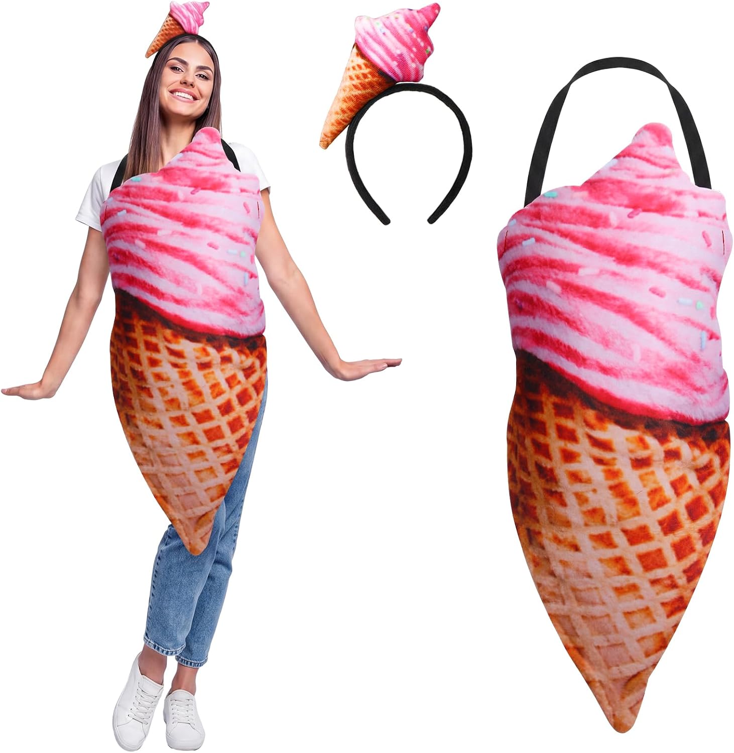 Legendary Halloween Ice Cream Cone Costume — WeirdThingsToBuy weird find