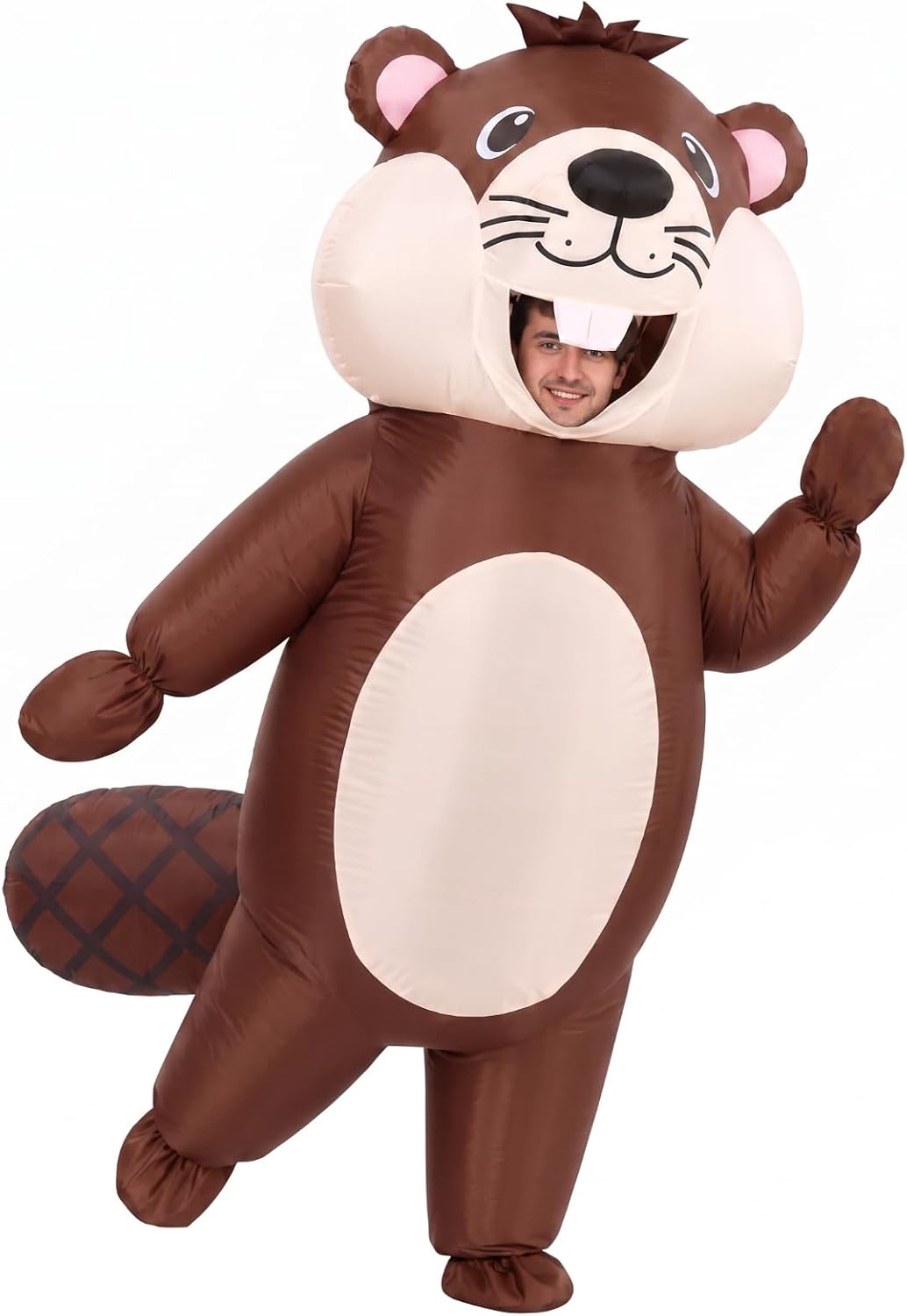 Legendary Halloween Inflatable Beaver Costumes Adult — WeirdThingsToBuy weird find