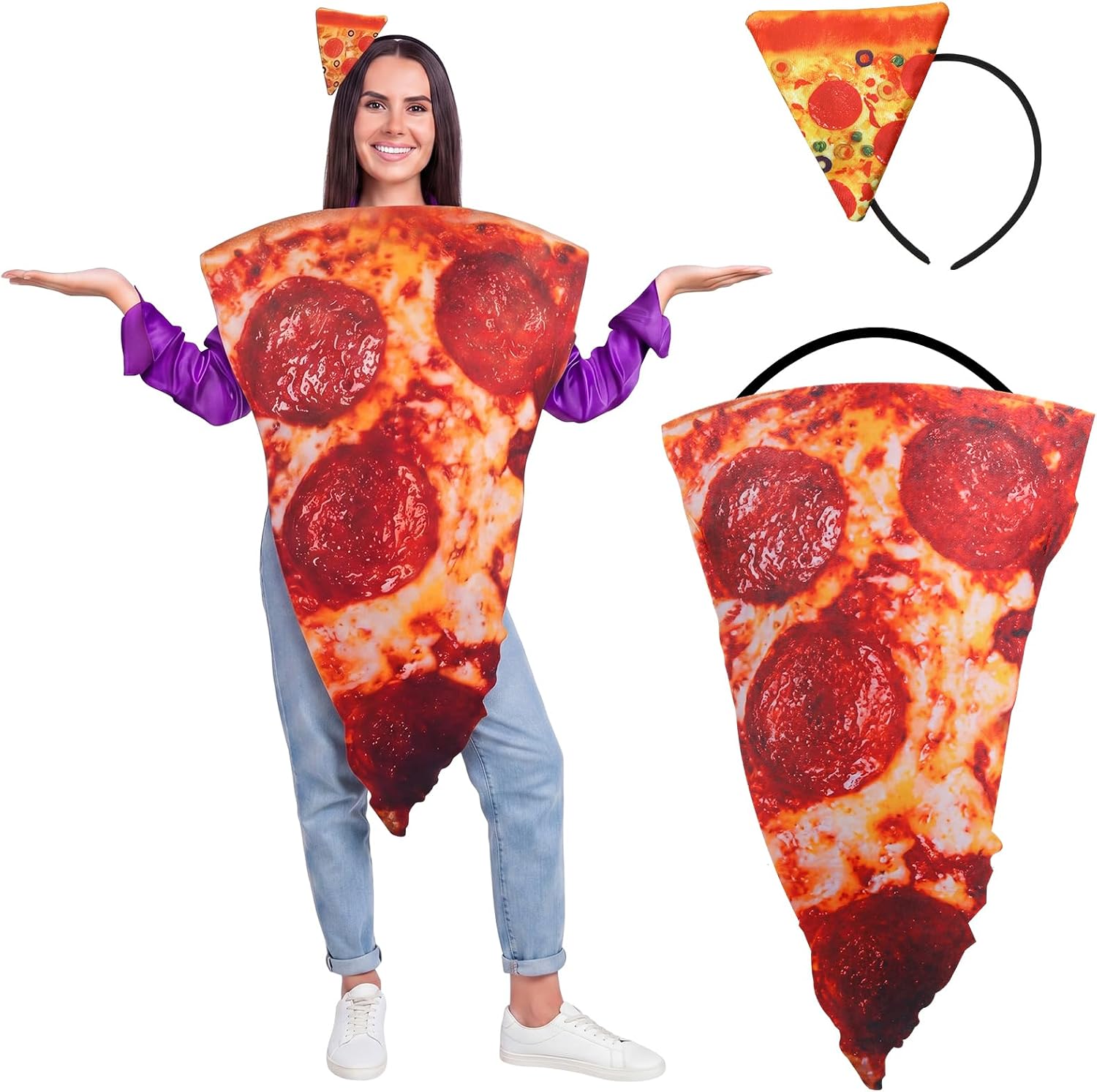 Legendary Halloween Pizza Costume Adults & — WeirdThingsToBuy weird find