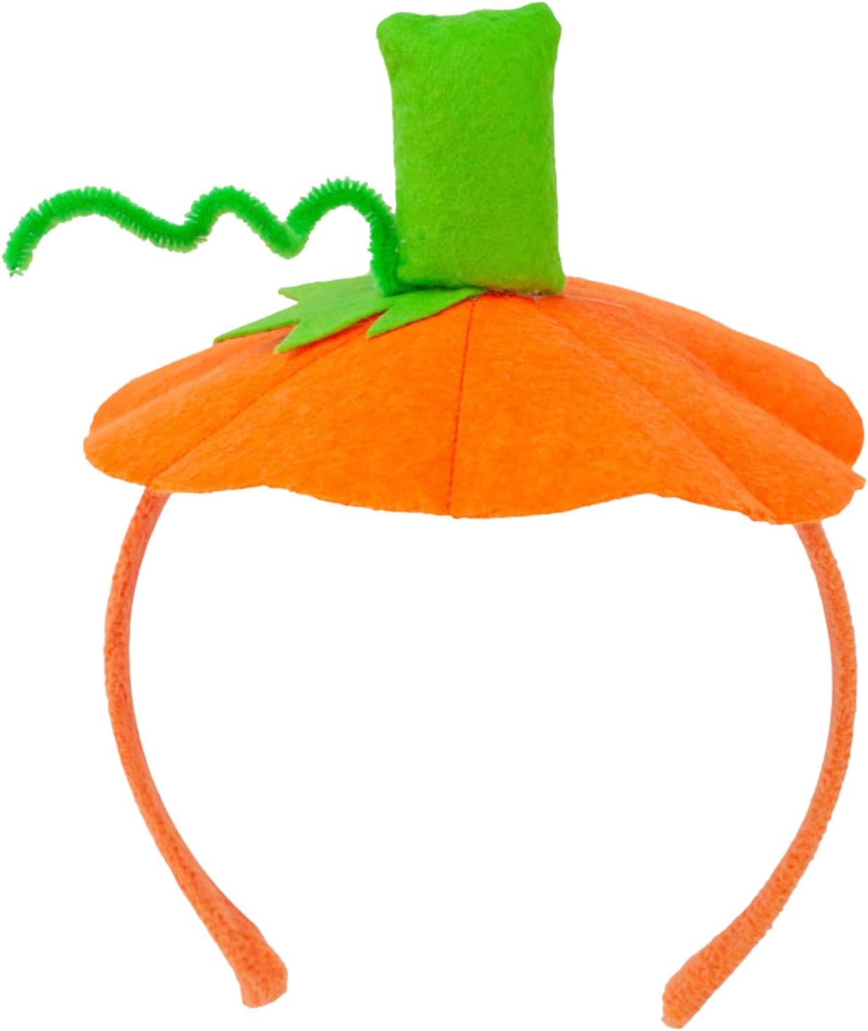 Legendary Halloween Pumpkin Headband Green Leaf — WeirdThingsToBuy weird find