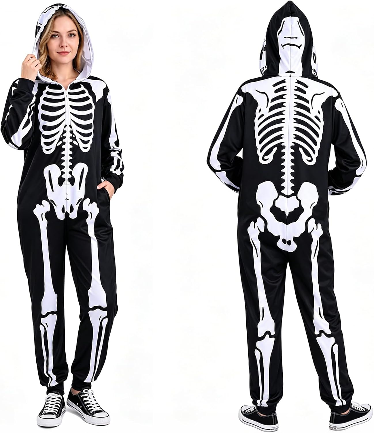 Legendary Halloween Skeleton Costume Adult Skeleton — WeirdThingsToBuy weird find