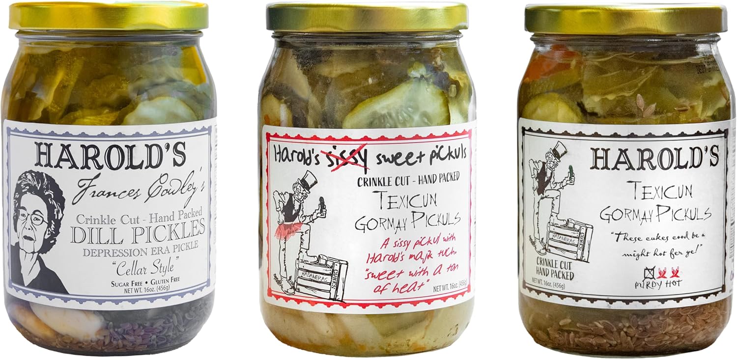 Legendary Harold s Gourmet Gift Pickle — WeirdThingsToBuy weird find