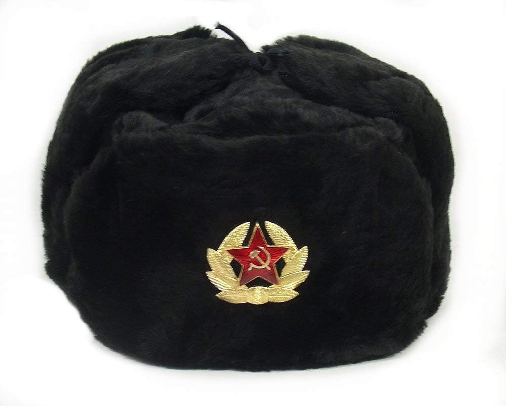 Legendary Hat Russian Soviet Army Black — WeirdThingsToBuy weird find