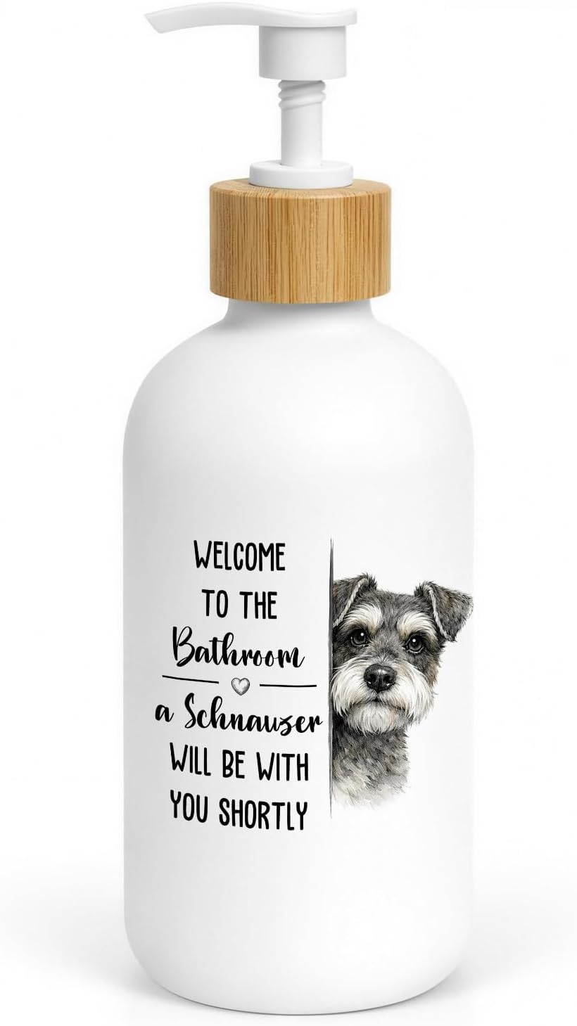 Legendary Hedfnciof Schnauzer Dog Bathroom Soap — WeirdThingsToBuy weird find