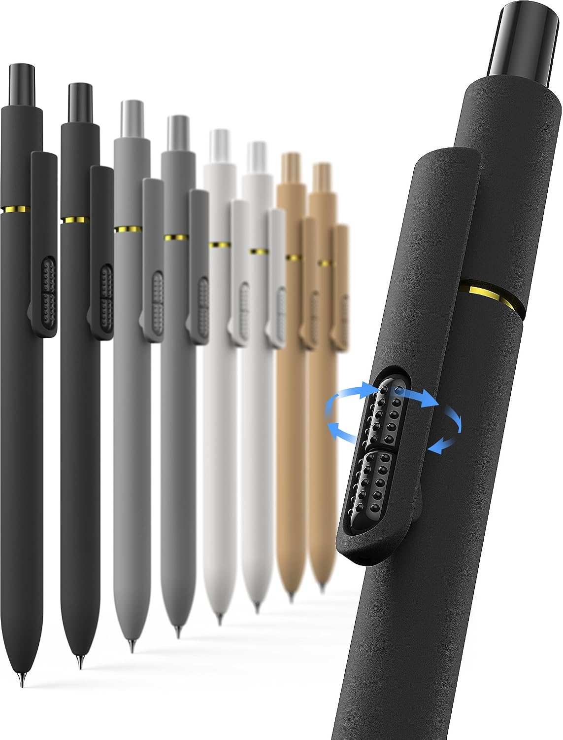Legendary Hiacry 8 Pack Gel Pens — WeirdThingsToBuy weird find