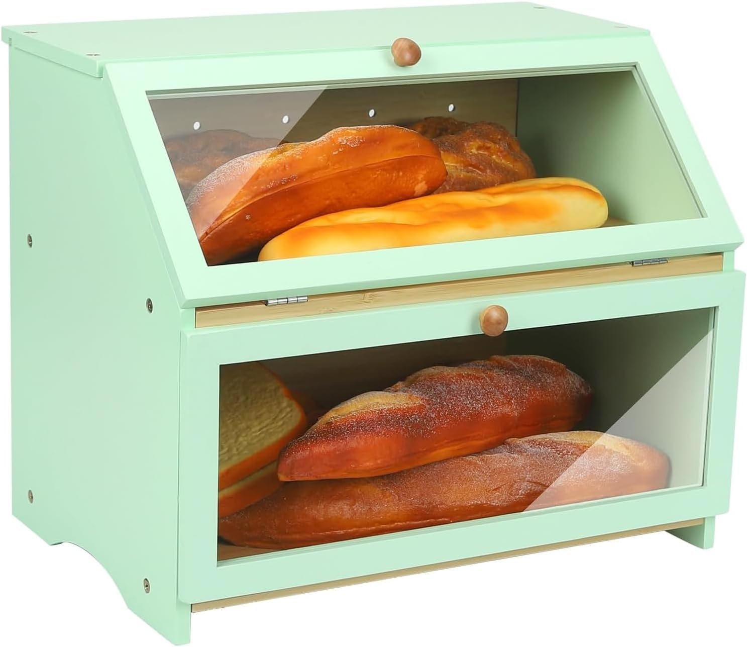 Legendary Homekoko Double Layer Bread Boxes — WeirdThingsToBuy weird find