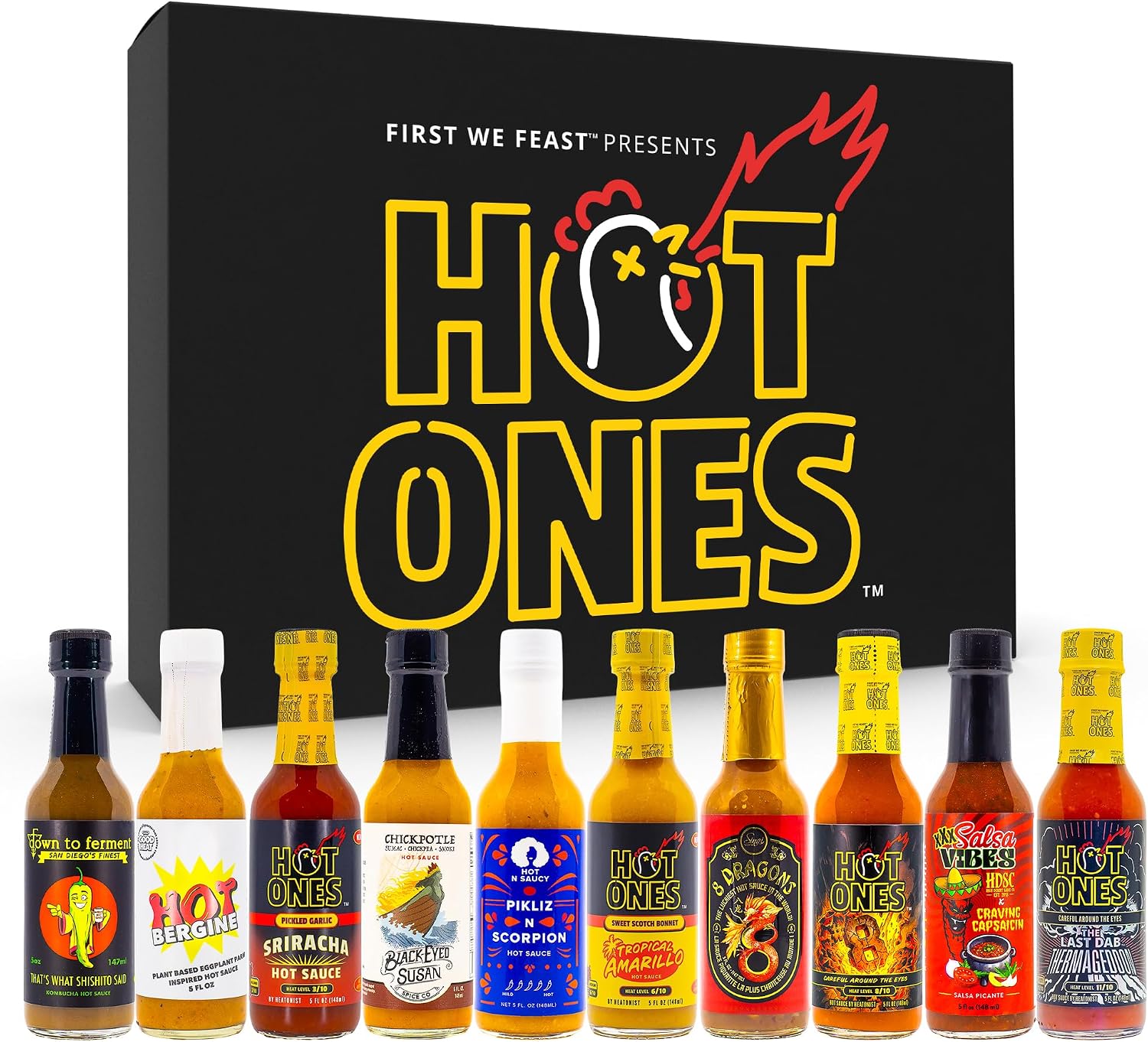 Legendary Hot Ones Hot Sauce Challenge — WeirdThingsToBuy weird find