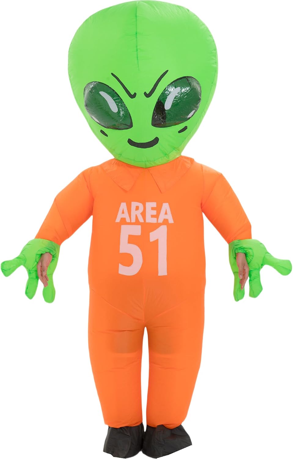 Legendary Inflatable Alien Costume Adult Blow — WeirdThingsToBuy weird find