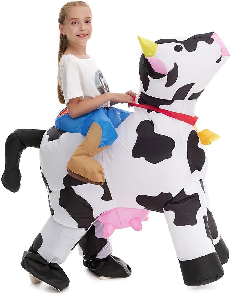 Legendary Inflatable Child Cow Costume Piggy — WeirdThingsToBuy weird find