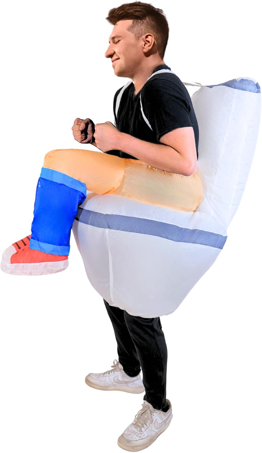 Legendary Inflatable Costume Adult Blow up — WeirdThingsToBuy weird find