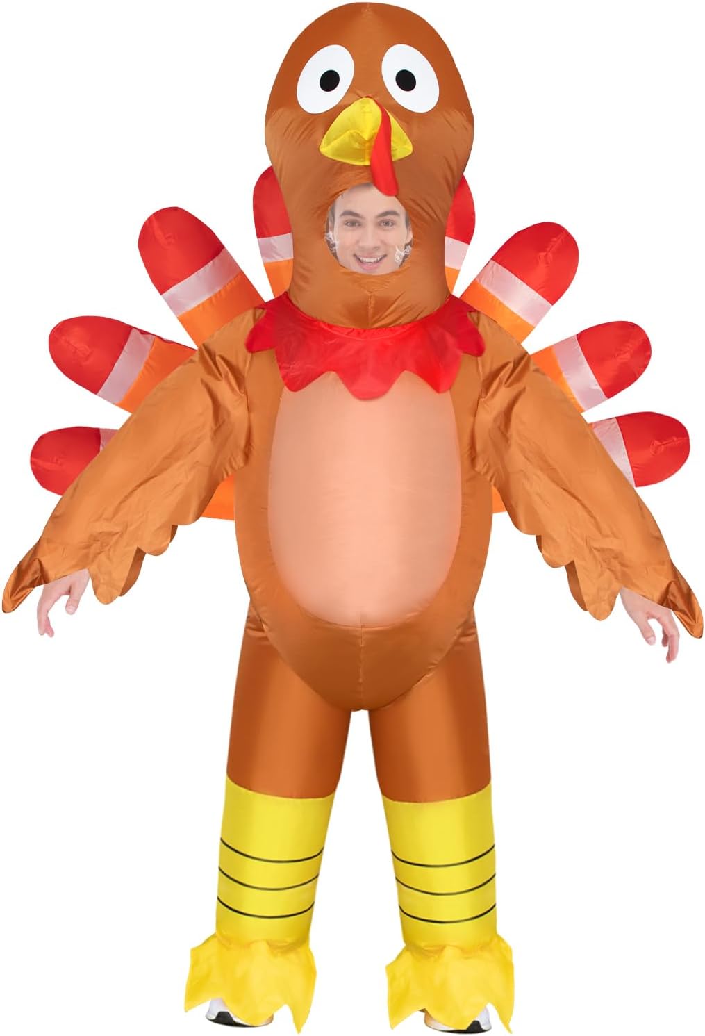 Legendary Inflatable Costume Adult Turkey Costume — WeirdThingsToBuy weird find