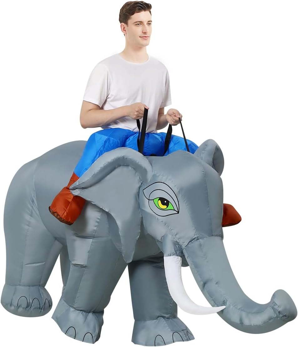 Legendary Inflatable Elephant Costume Women Men — WeirdThingsToBuy weird find