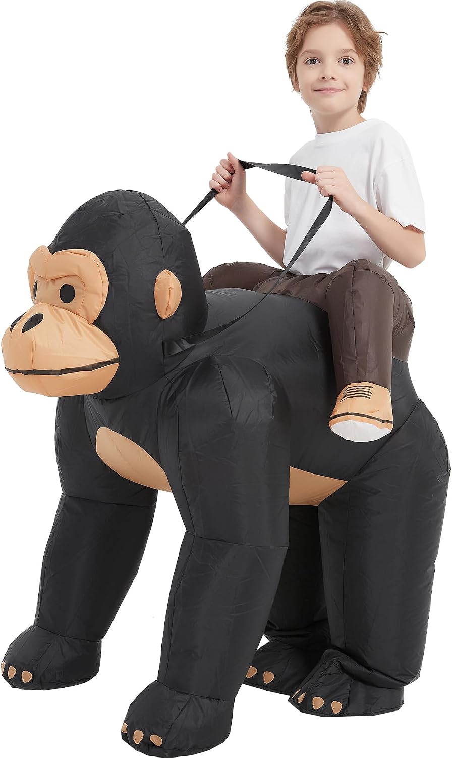 Legendary Inflatable Gorilla Costume Kids Blow — WeirdThingsToBuy weird find