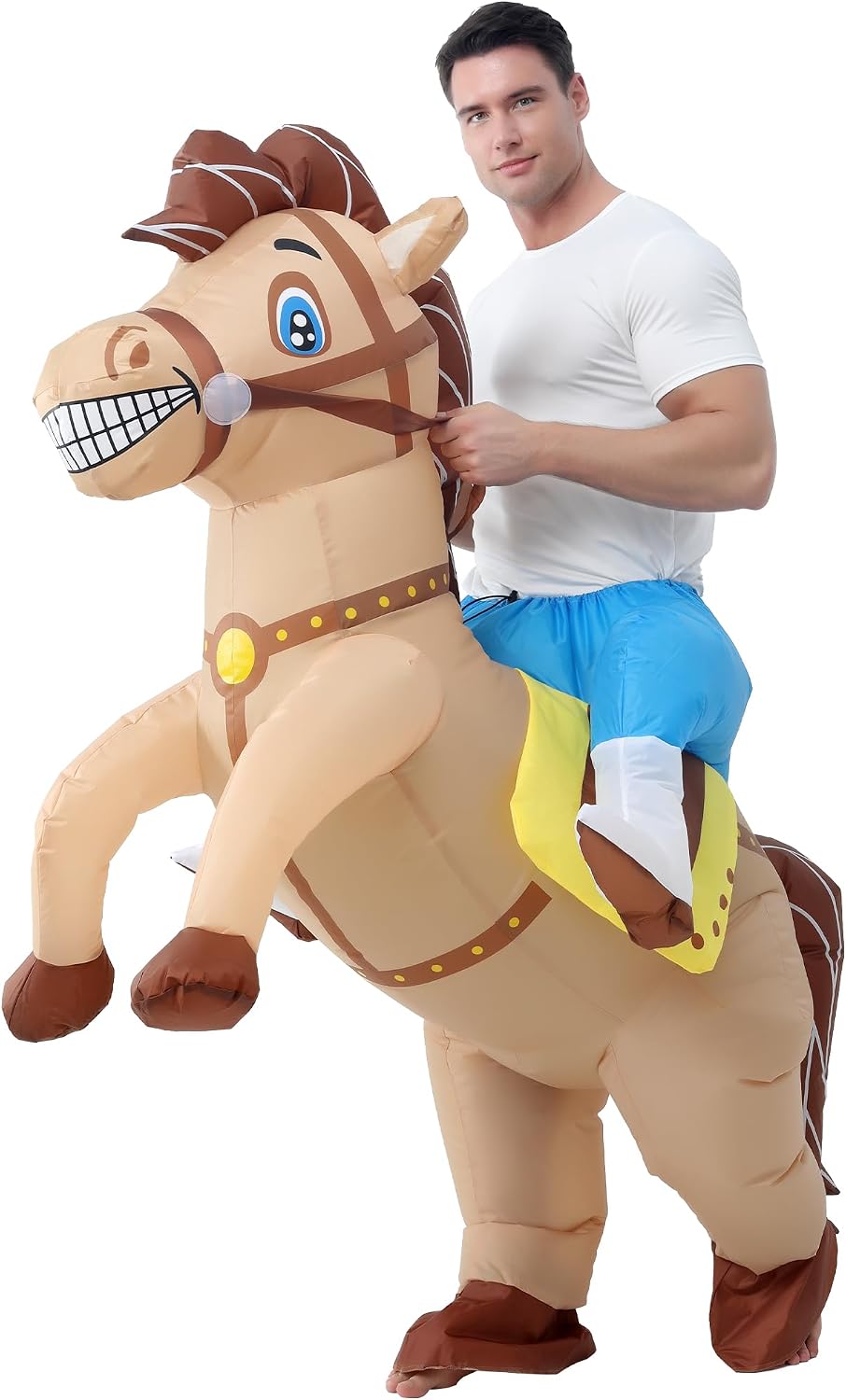 Legendary Inflatable Horse Costume Adult Funny — WeirdThingsToBuy weird find
