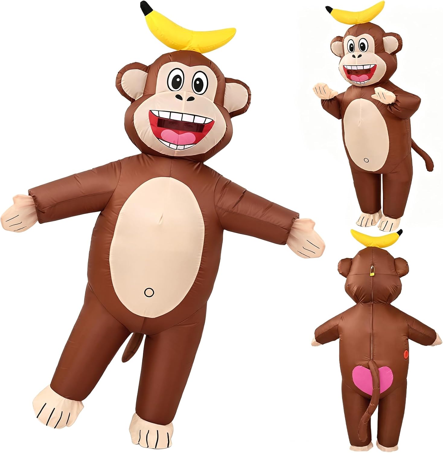 Legendary Inflatable Monkey Costume Adult Blow — WeirdThingsToBuy weird find