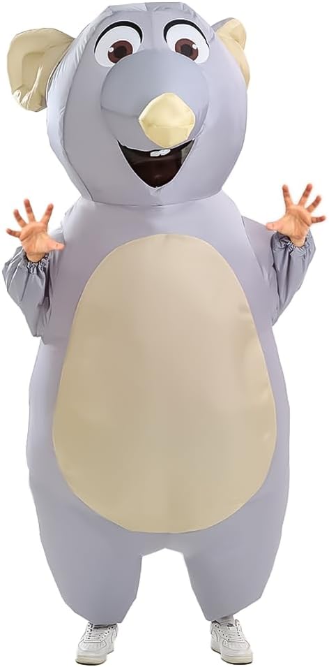 Legendary Inflatable Mouse Costume Adult Blow — WeirdThingsToBuy weird find