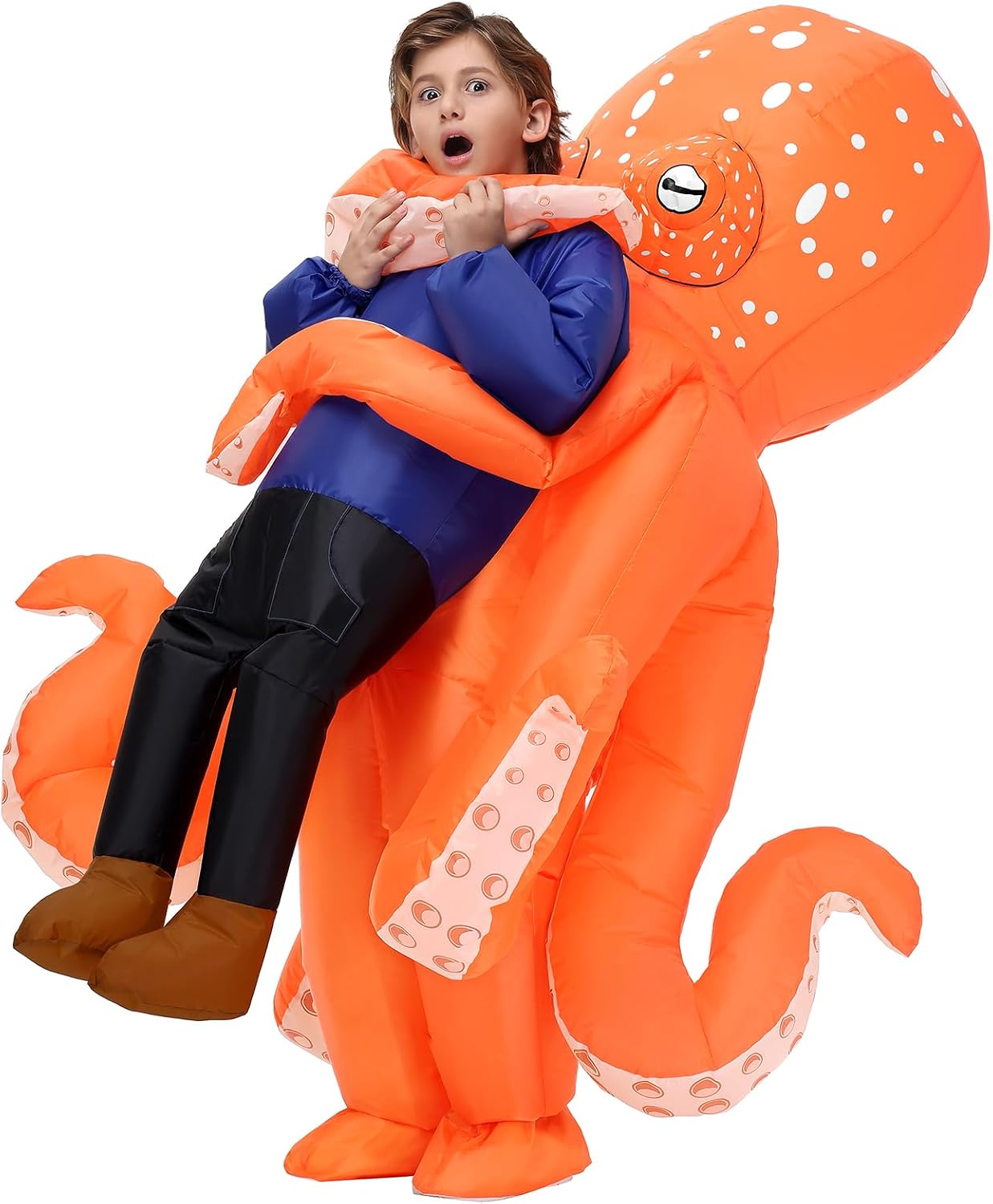 Legendary Inflatable Octopus Costume Kids Halloween — WeirdThingsToBuy weird find