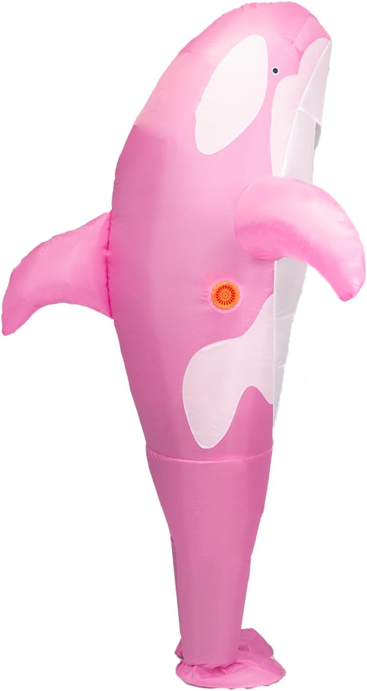Legendary Inflatable Orca Costume Adults Blow — WeirdThingsToBuy weird find